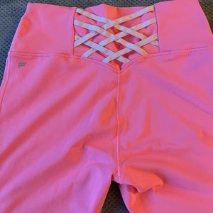 Fabletics Powerhold Pink Leggings